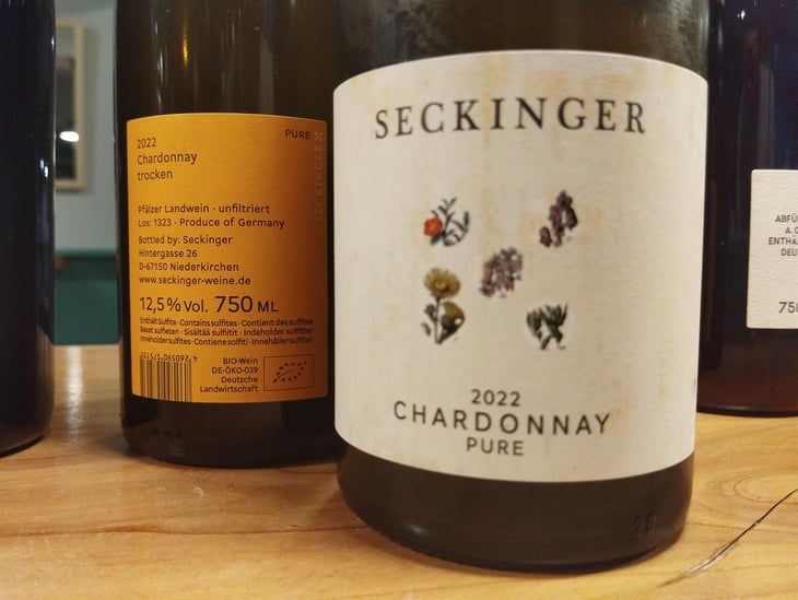 Chardonnay Pure - Weingut Seckinger - Philipp & Jonas Seckinger -2022