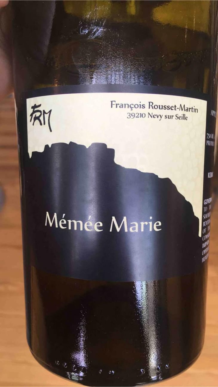 Chardonnay-Savagnin -"Mémé Marie" - FRM - François Rousset-Martin 