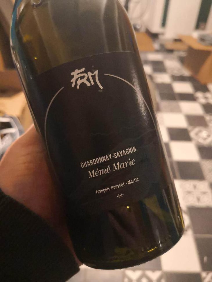 Chardonnay-Savagnin -"Mémé Marie" - FRM - François Rousset-Martin 