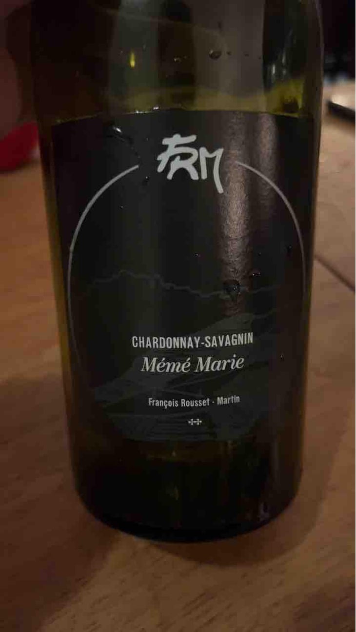 Chardonnay-Savagnin -"Mémé Marie" - FRM - François Rousset-Martin 
