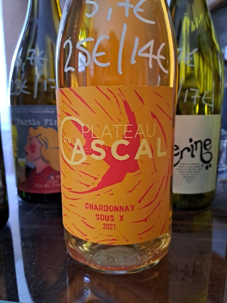 Chardonnay sous X - Plateau Du Cascal - Sofi Bataillard et Julien Veyret 