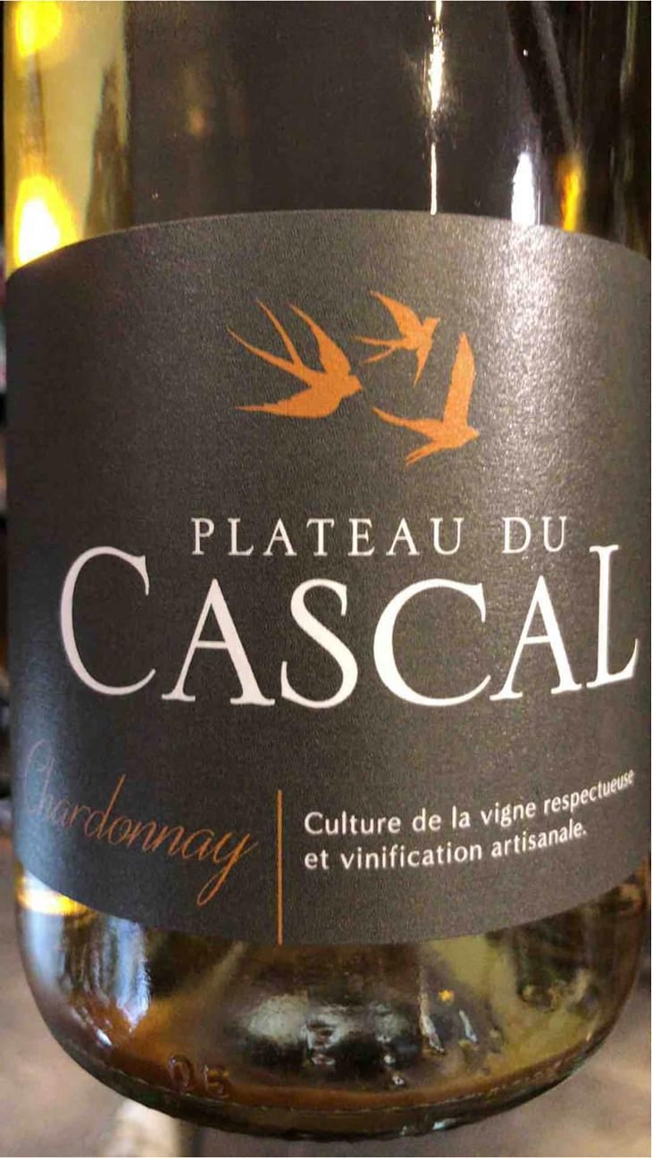 Chardonnay - Plateau Du Cascal - Sofi Bataillard et Julien Veyret 