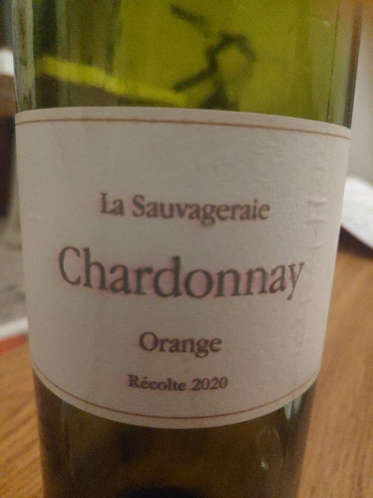 Chardonnay - La Sauvageraie - Frank Siffert 