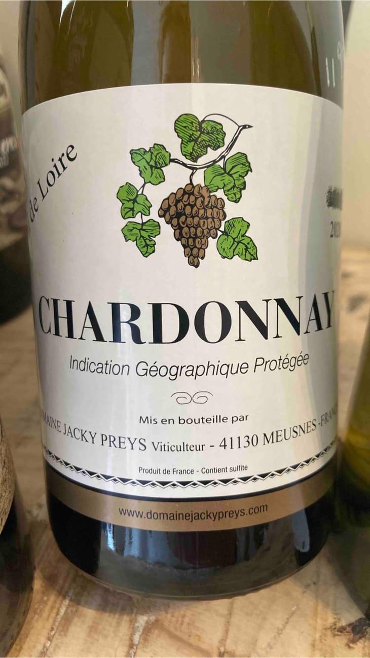 Chardonnay - Domaine Preys - Jacky & Pascal Preys 