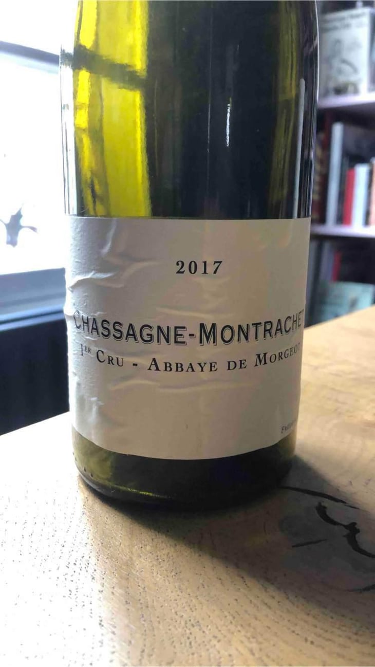Chassagne-Montrachet 1er Cru - Abbaye de Morgeot Blanc - Domaine de Chassorney - Frédéric Cossard 