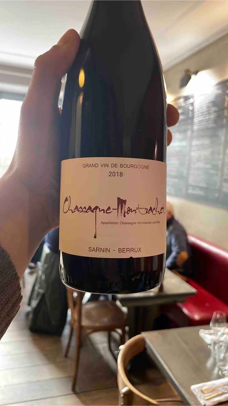 Chassagne-Montrachet (rouge) - Sarnin-Berrux - Jean-Pascal Sarnin & Jean-Marie Berrux 