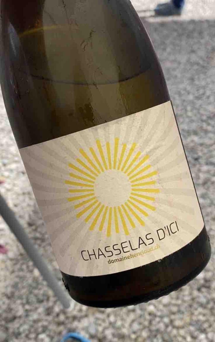 Chasselas d'Ici - Domaine Henrioud - Jean-Michel Henrioud 