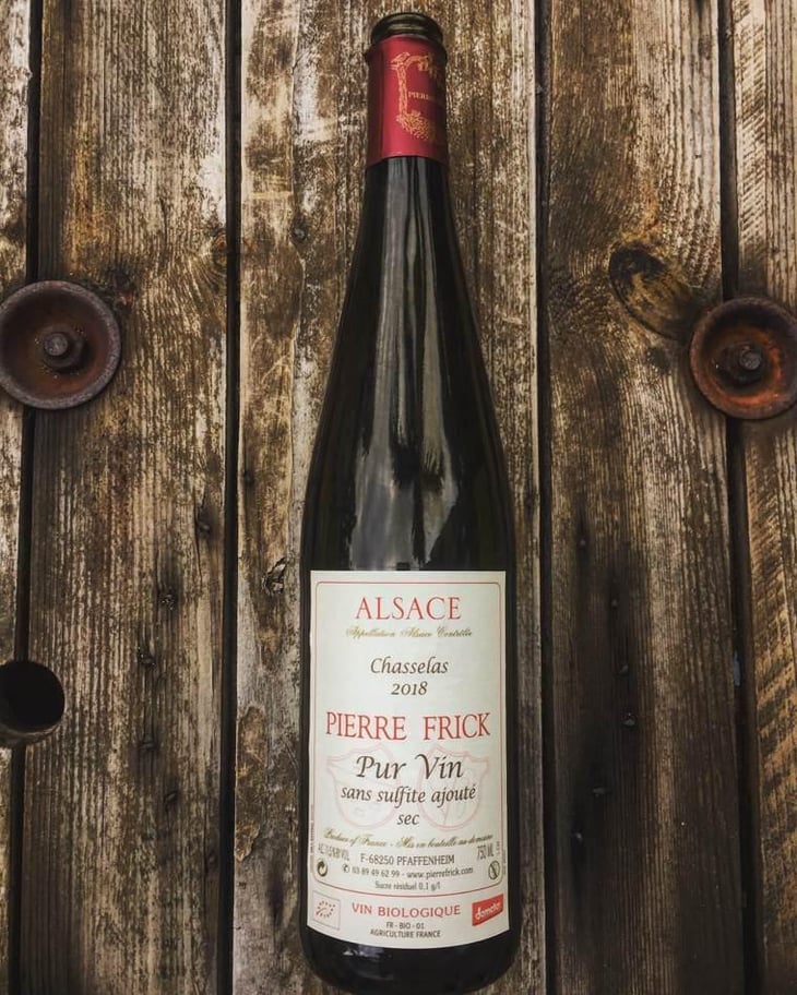 Chasselas - Domaine Pierre Frick - Jean-Pierre, Chantal et Thomas Frick 