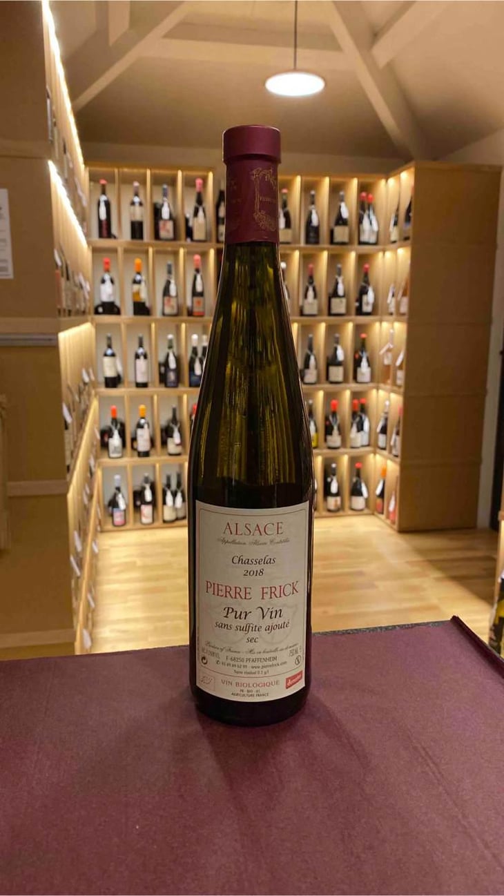 Chasselas - Domaine Pierre Frick - Jean-Pierre, Chantal et Thomas Frick 