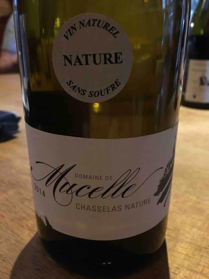 Chasselas Nature - Domaine De Mucelle - Frédéric PERICARD 