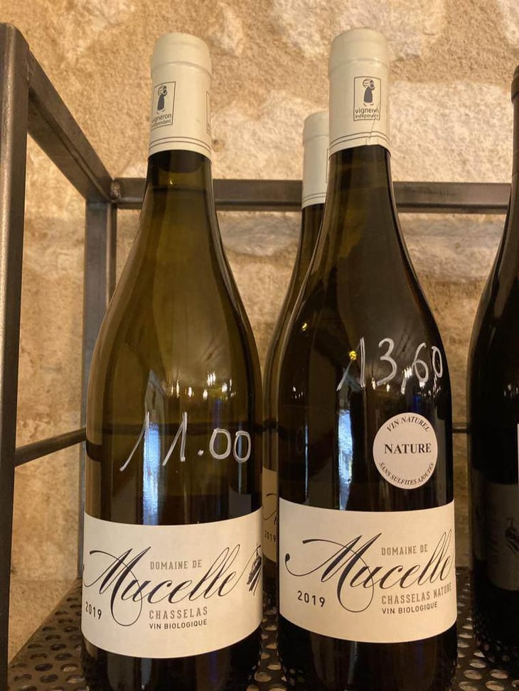 Chasselas Nature - Domaine De Mucelle - Frédéric PERICARD 