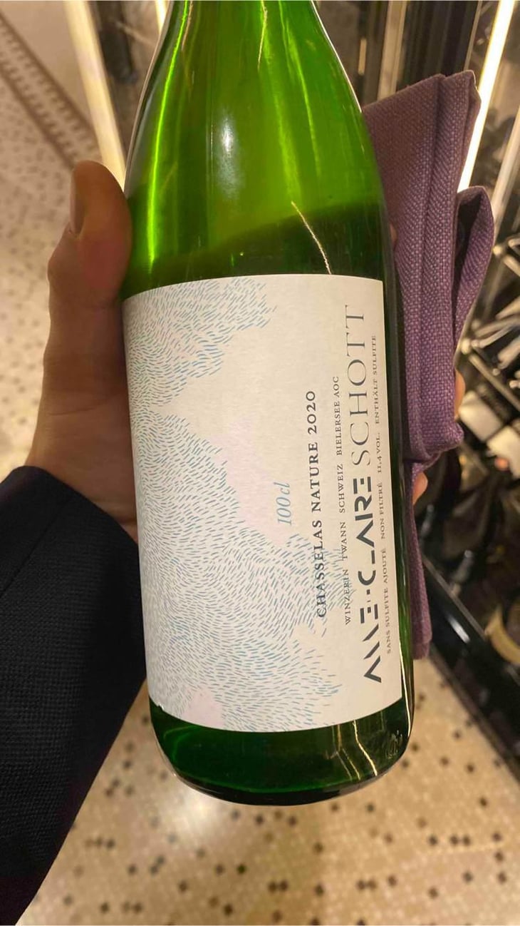 Chasselas Nature - Schott Weine - Aroma der Landschaft - Anne-Claire Schott 