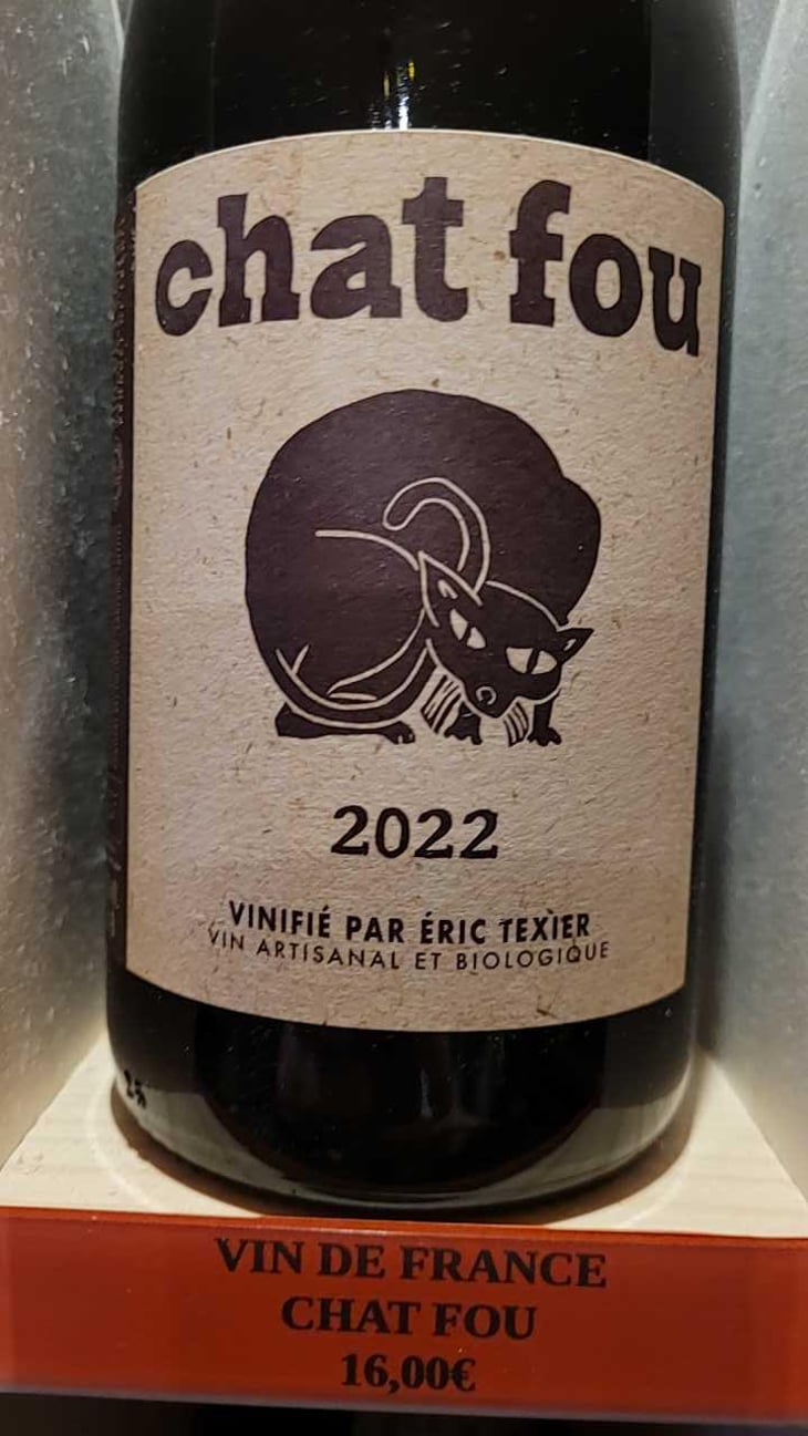 Chat Fou - Domaine Eric Texier - Laurence et Eric Texier 