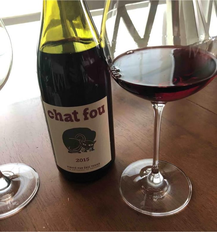 Chat Fou - Domaine Eric Texier - Laurence et Eric Texier 