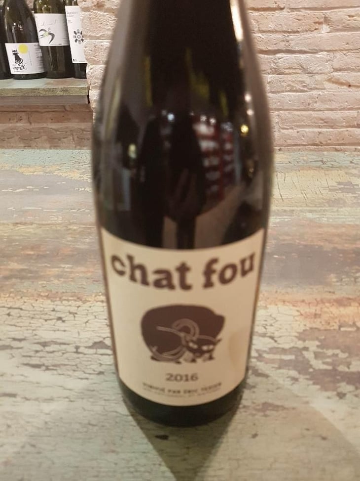 Chat Fou - Domaine Eric Texier - Laurence et Eric Texier 