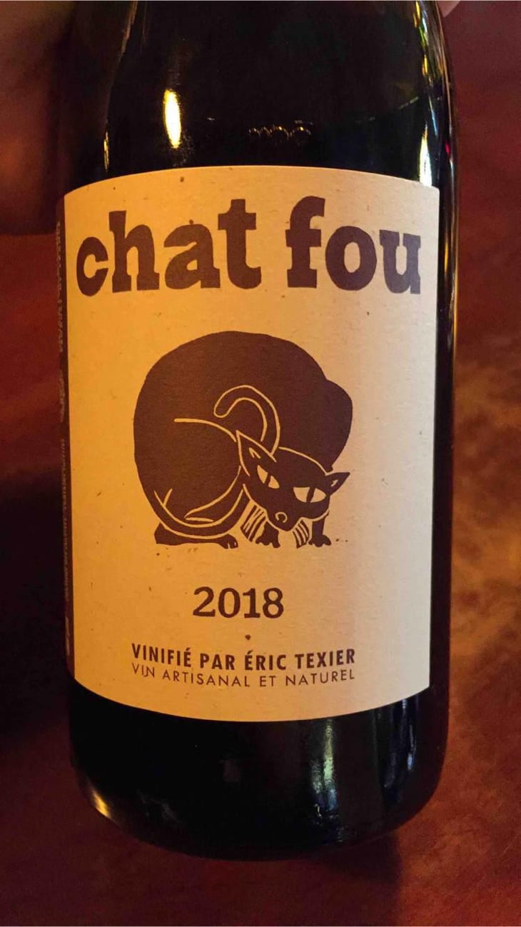 Chat Fou - Domaine Eric Texier - Laurence et Eric Texier 