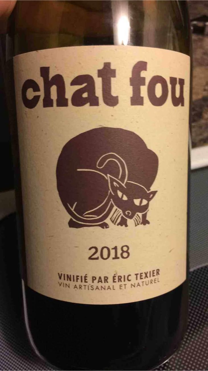 Chat Fou - Domaine Eric Texier - Laurence et Eric Texier 