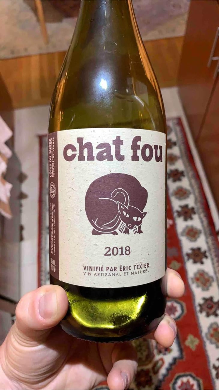 Chat Fou - Domaine Eric Texier - Laurence et Eric Texier 