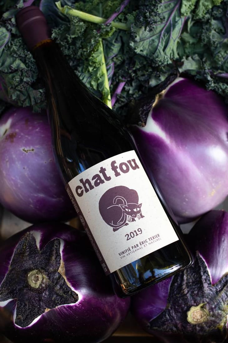 Chat Fou - Domaine Eric Texier - Laurence et Eric Texier 