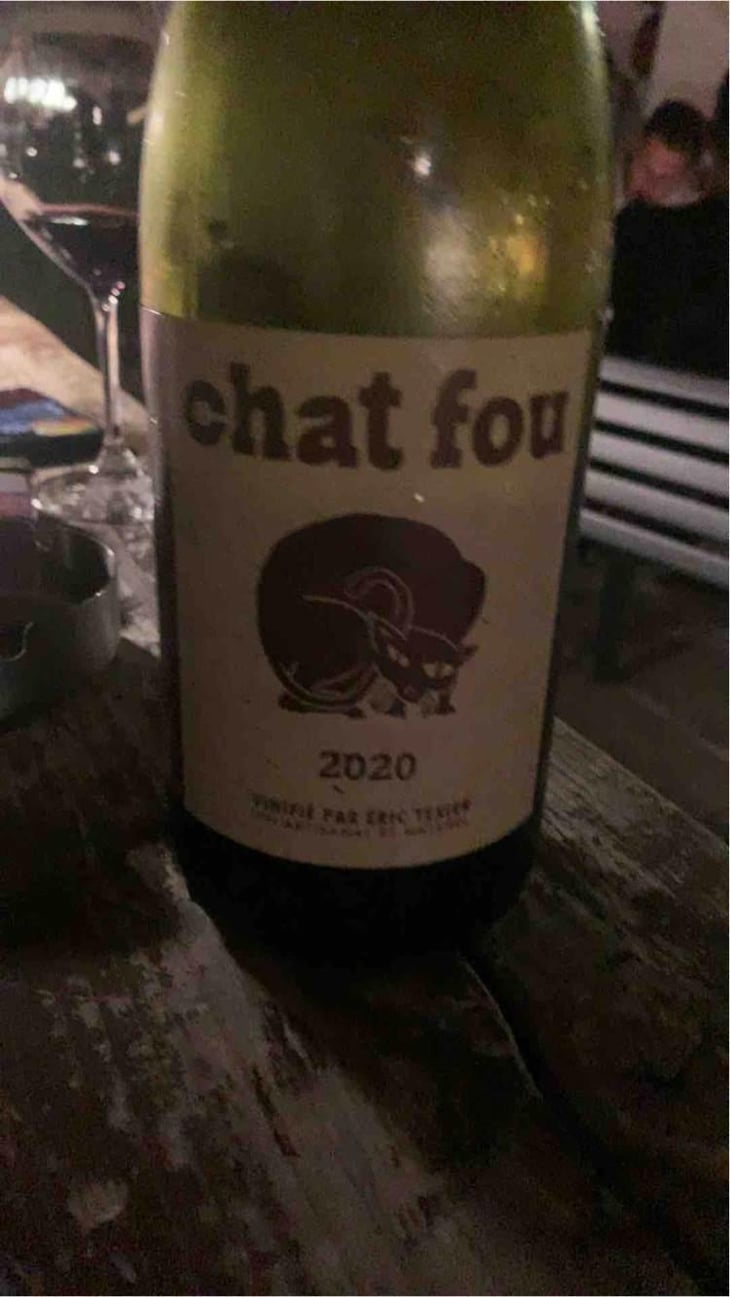 Chat Fou - Domaine Eric Texier - Laurence et Eric Texier 