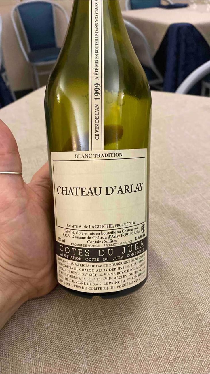 Blanc Tradition - Château D'Arlay - Alain De Laguiche -1999