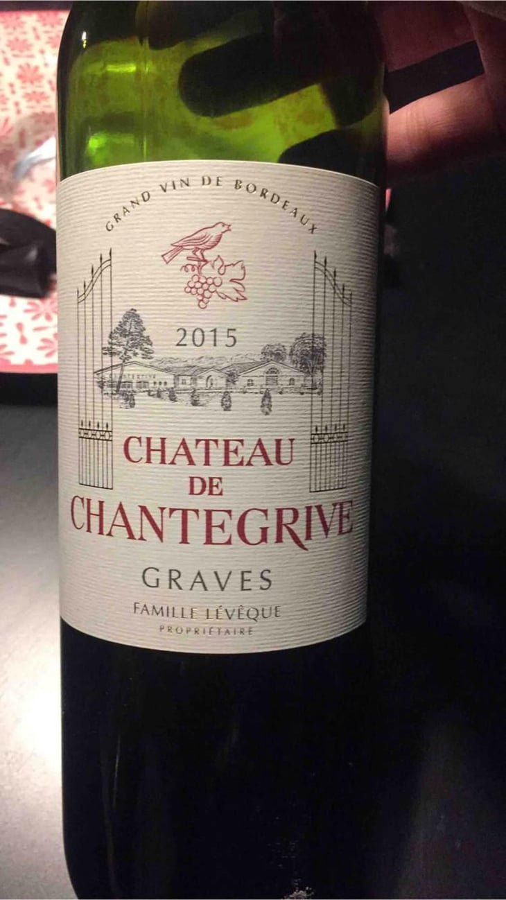 Château De Chantegrive - Grave - Leveque 