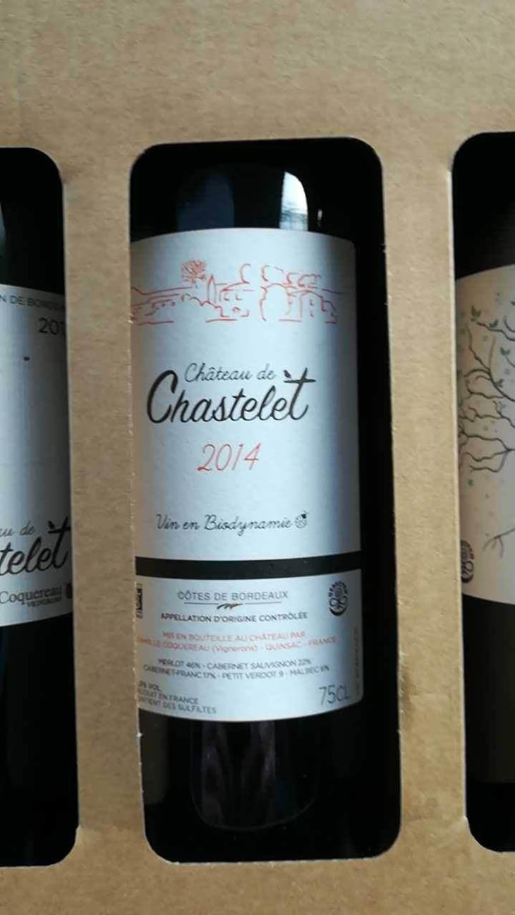 Château de Chastelet 2012 - Domaine de Chastelet - Valérie & Sylvère Coquereau 