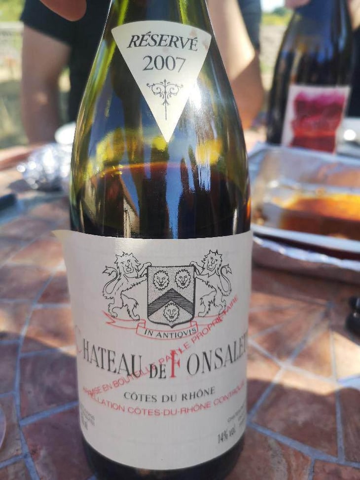 "Château de Fonsalette" - Côtes-du-Rhône - Rouge - Château Rayas - Château des Tours - Château de Fonsalette - Emmanuel Reynaud 