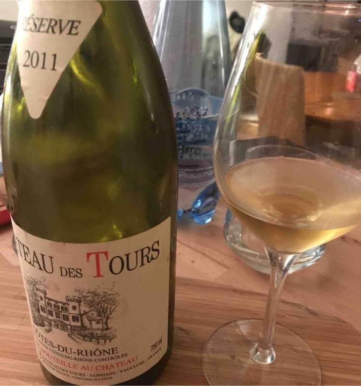 "Château des Tours" - Côtes-du-Rhône - Blanc - Château Rayas - Château des Tours - Château de Fonsalette - Emmanuel Reynaud 