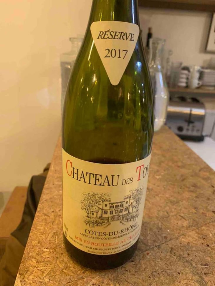 "Château des Tours" - Côtes-du-Rhône - Rouge - Château Rayas - Château des Tours - Château de Fonsalette - Emmanuel Reynaud 
