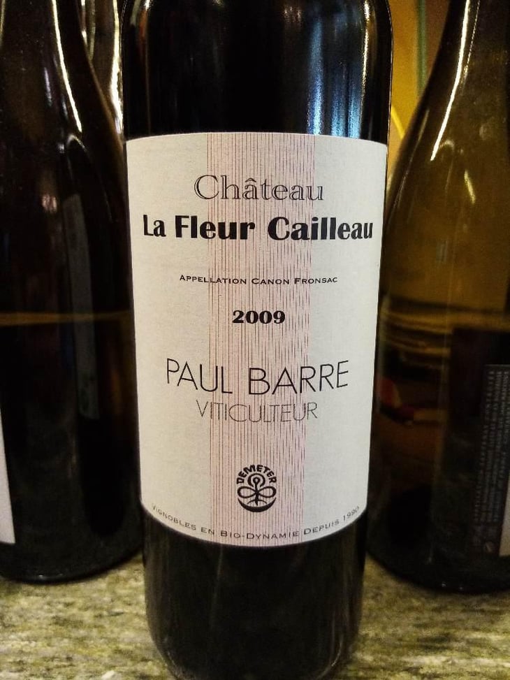 Château La Fleur Cailleau - Vignoble Paul Barre - Edith & Gabriel Barre -2009