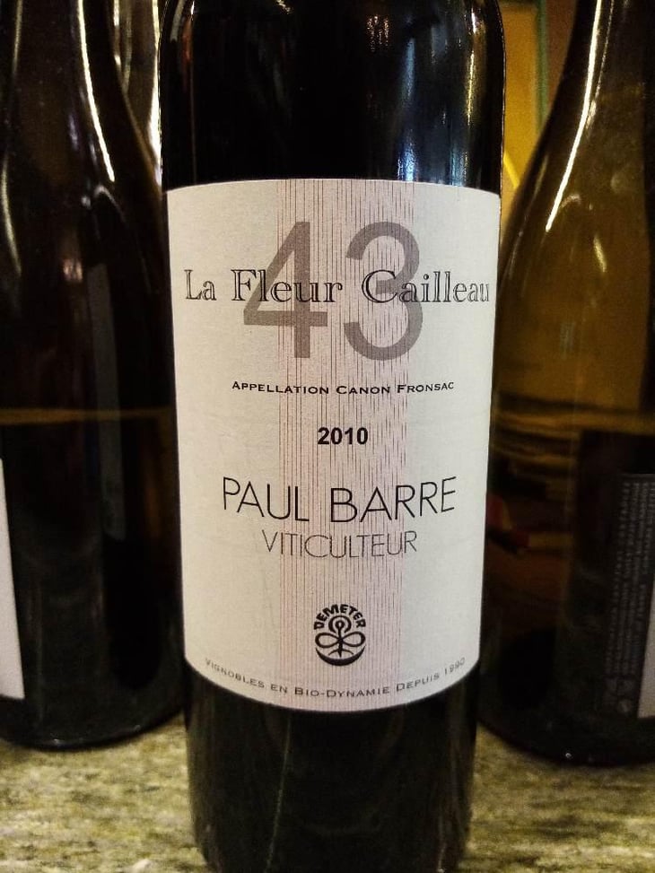 Château La Fleur Cailleau - Vignoble Paul Barre - Edith & Gabriel Barre -2009