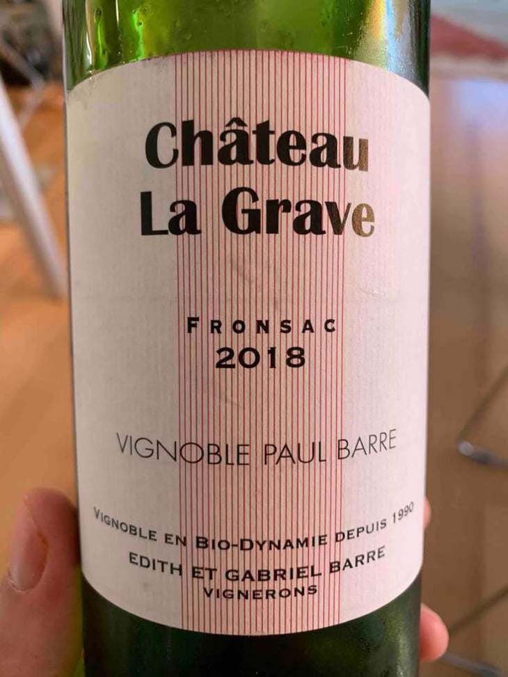 Chateau La Grave - Vignoble Paul Barre - Edith & Gabriel Barre 