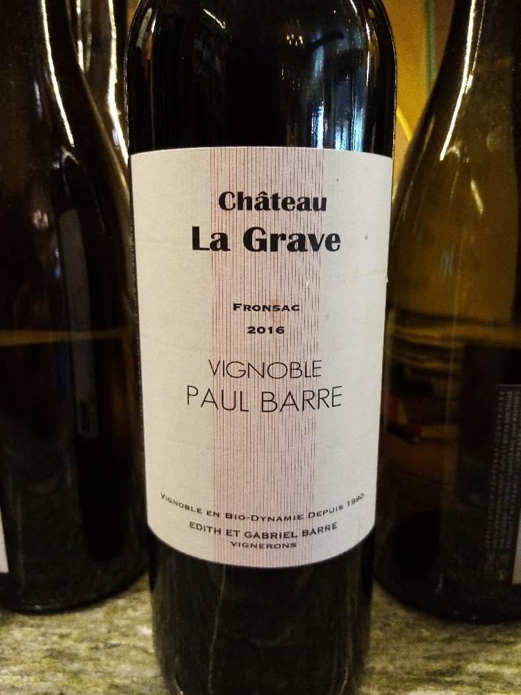 Chateau La Grave - Vignoble Paul Barre - Edith & Gabriel Barre 