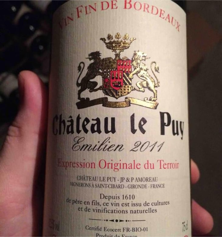 Emilien - Château le Puy - Jean-Pierre & Pascal Amoreau 