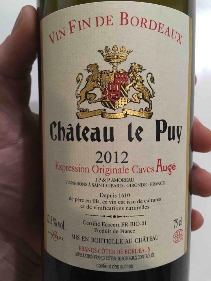 Emilien - Château le Puy - Jean-Pierre & Pascal Amoreau 