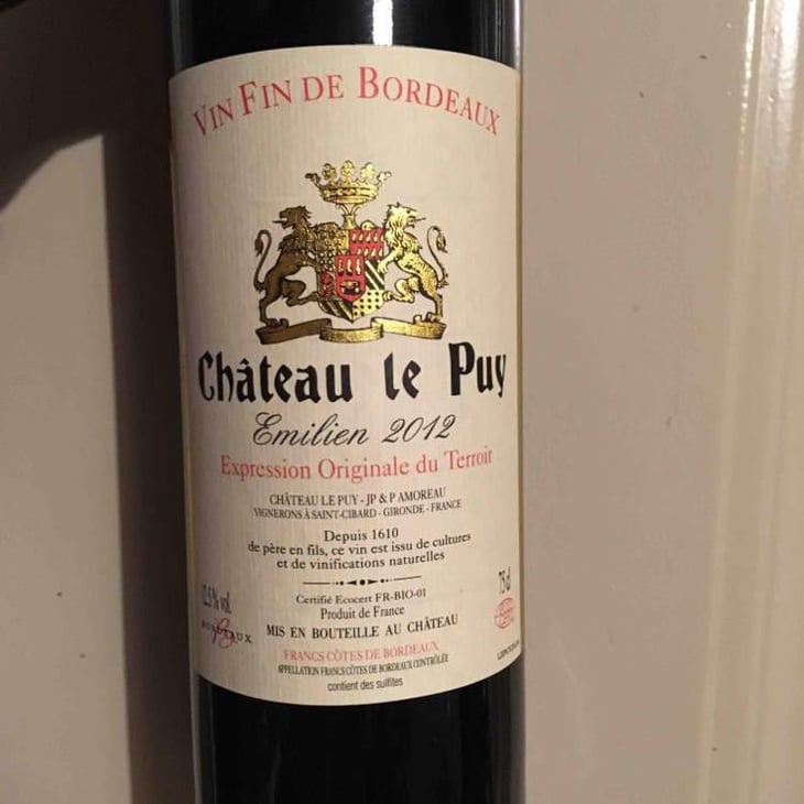 Emilien - Château le Puy - Jean-Pierre & Pascal Amoreau 