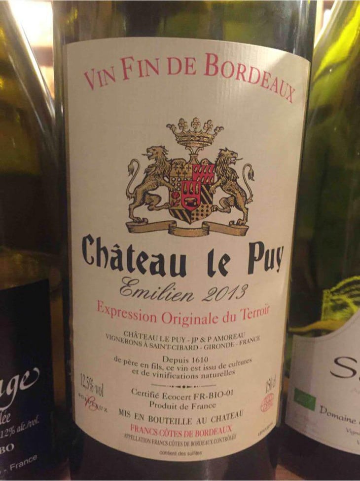 Emilien - Château le Puy - Jean-Pierre & Pascal Amoreau 