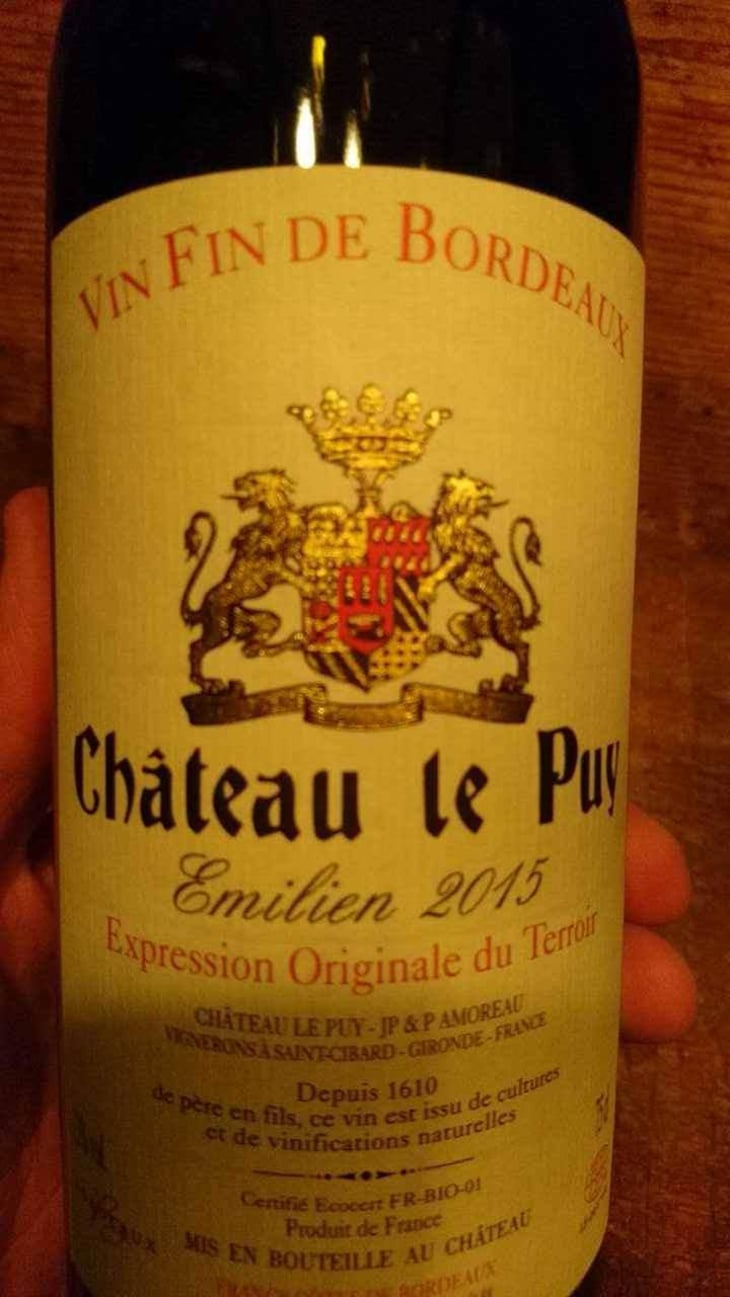 Emilien - Château le Puy - Jean-Pierre & Pascal Amoreau 