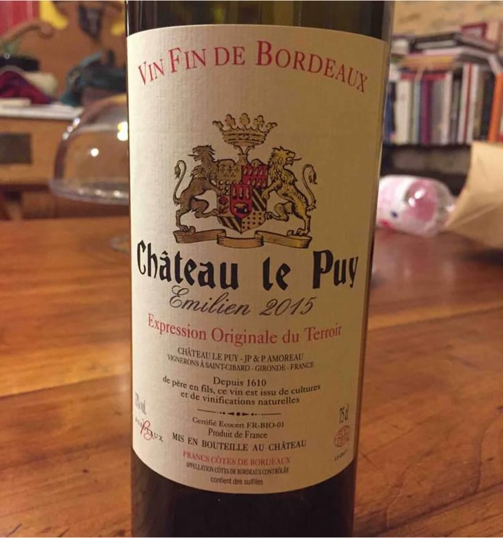 Emilien - Château le Puy - Jean-Pierre & Pascal Amoreau 