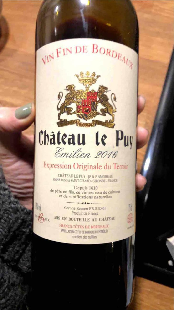 Emilien - Château le Puy - Jean-Pierre & Pascal Amoreau 