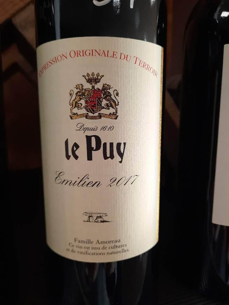 Emilien - Château le Puy - Jean-Pierre & Pascal Amoreau 