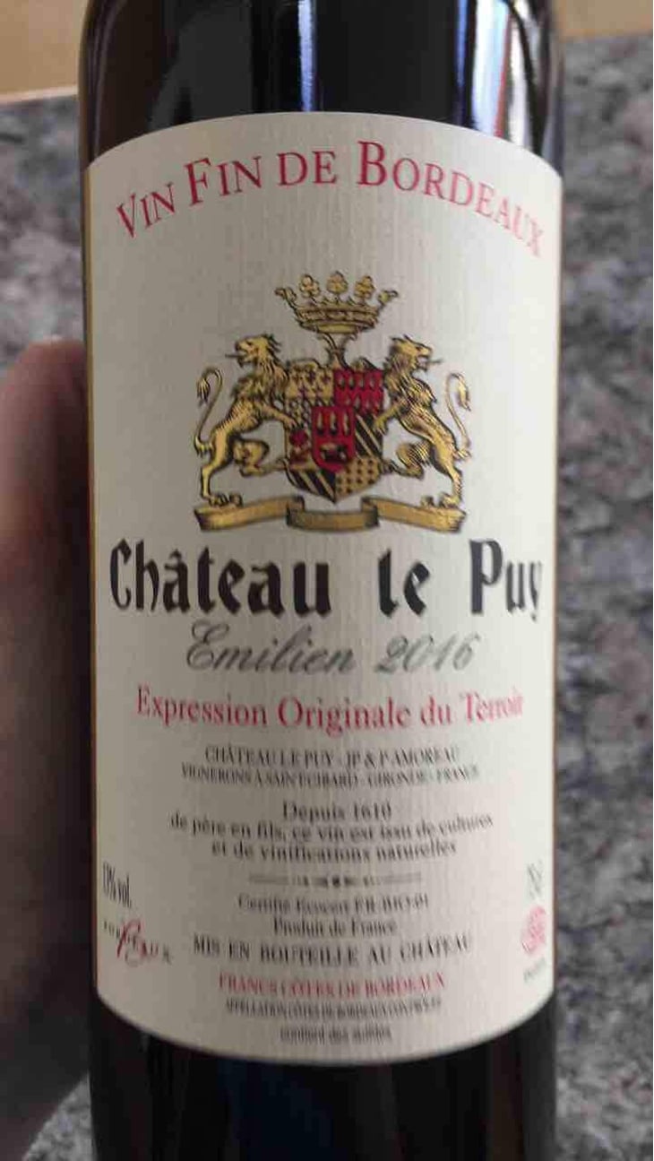 Emilien - Château le Puy - Jean-Pierre & Pascal Amoreau 
