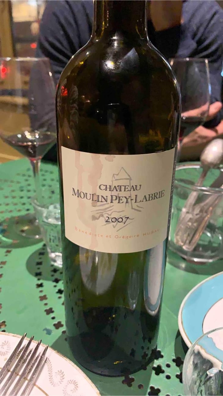 Canon Fronsac - Château Moulin Pey-Labrie - Bénédicte & Grégoire Hubau -2011