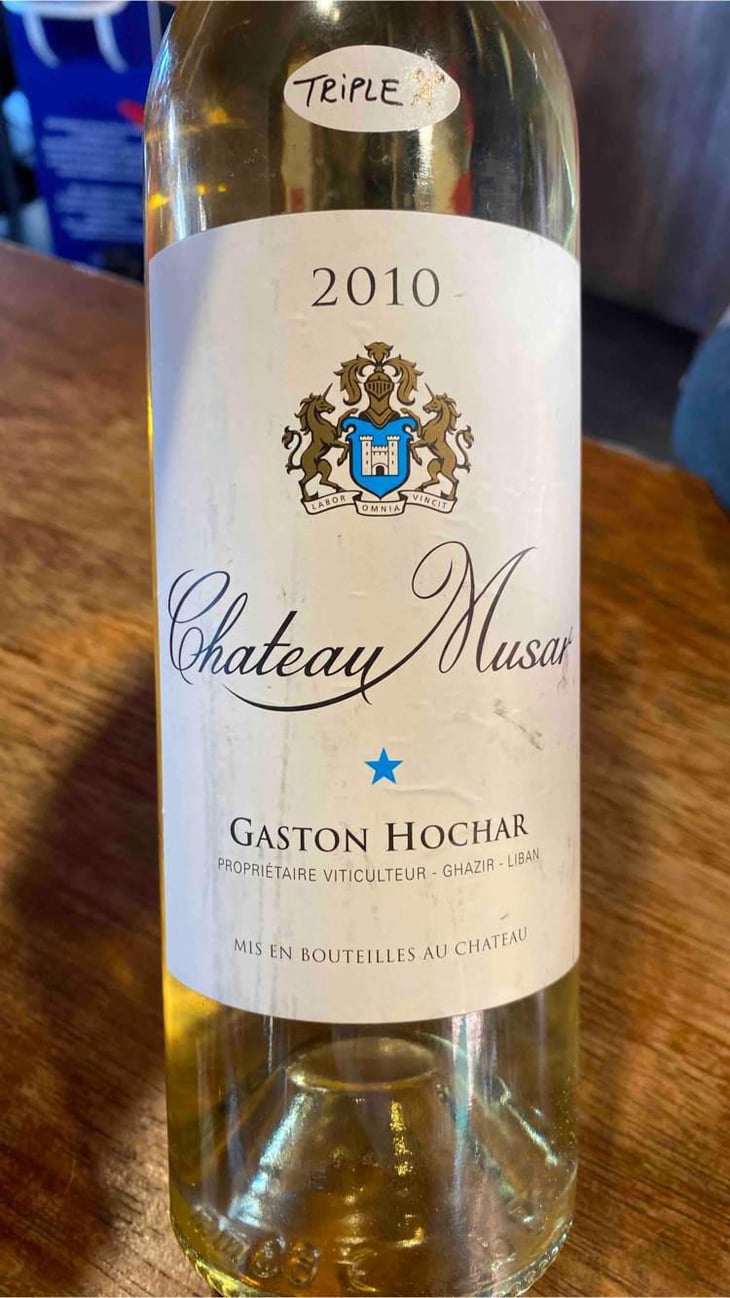 Chateau Musar Blanc - Chateau Musar - Ronald Hochar 