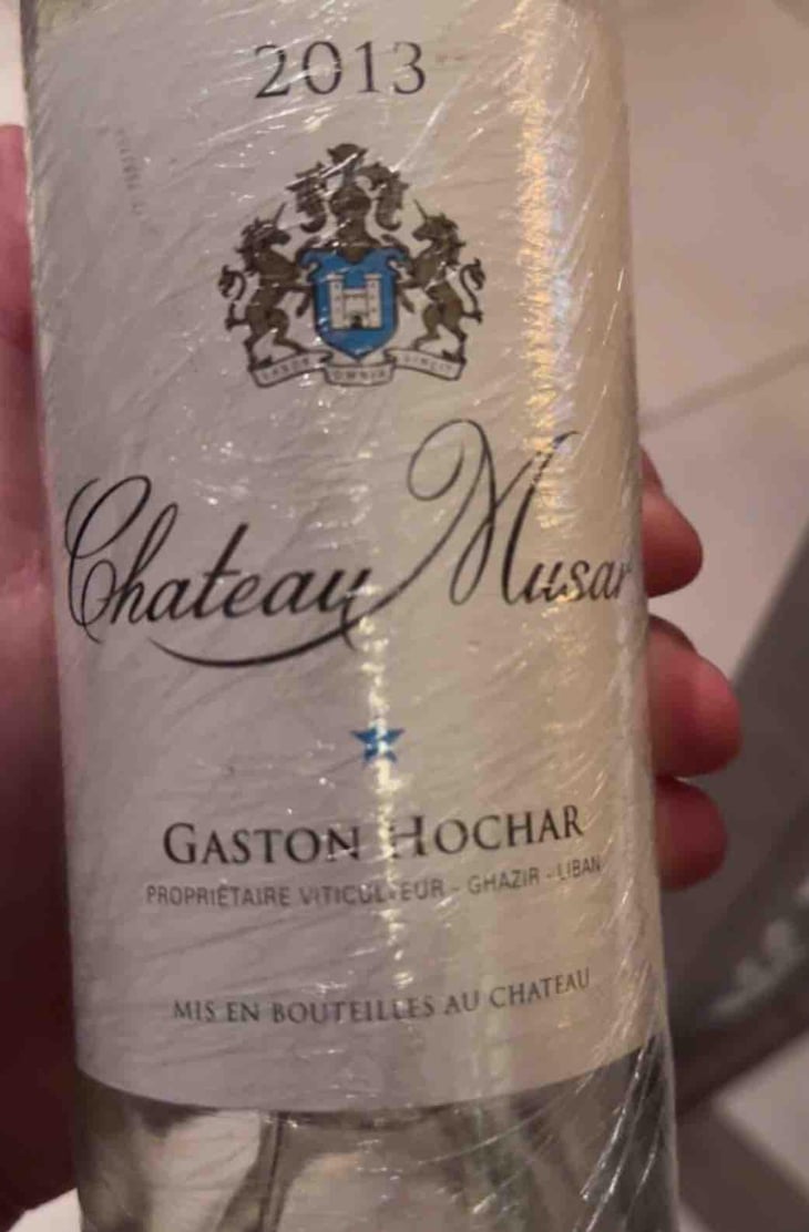 Chateau Musar Blanc - Chateau Musar - Ronald Hochar 