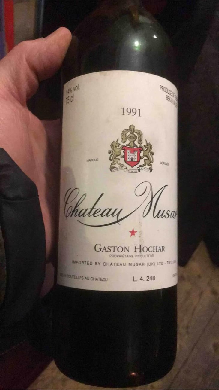 Chateau Musar Rouge - Chateau Musar - Ronald Hochar 