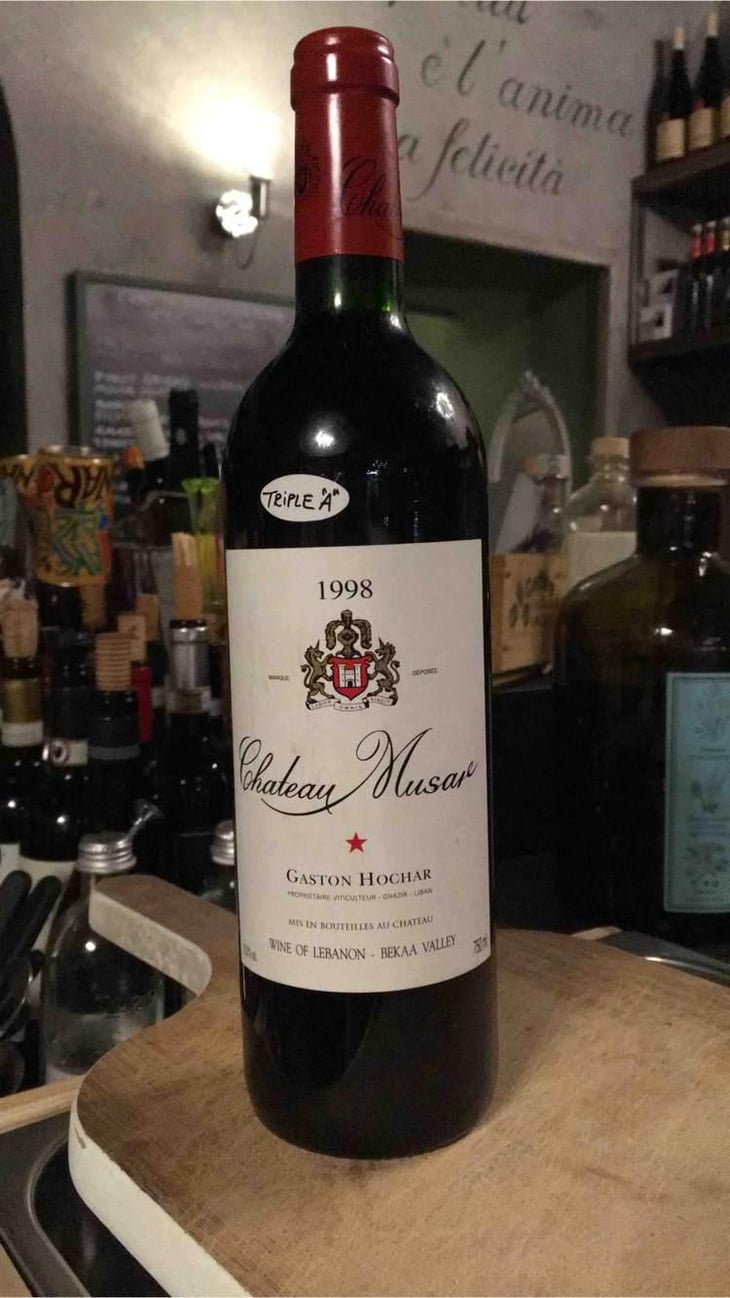 Chateau Musar Rouge - Chateau Musar - Ronald Hochar 