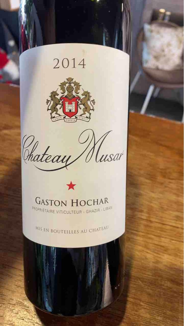 Chateau Musar Rouge - Chateau Musar - Ronald Hochar 