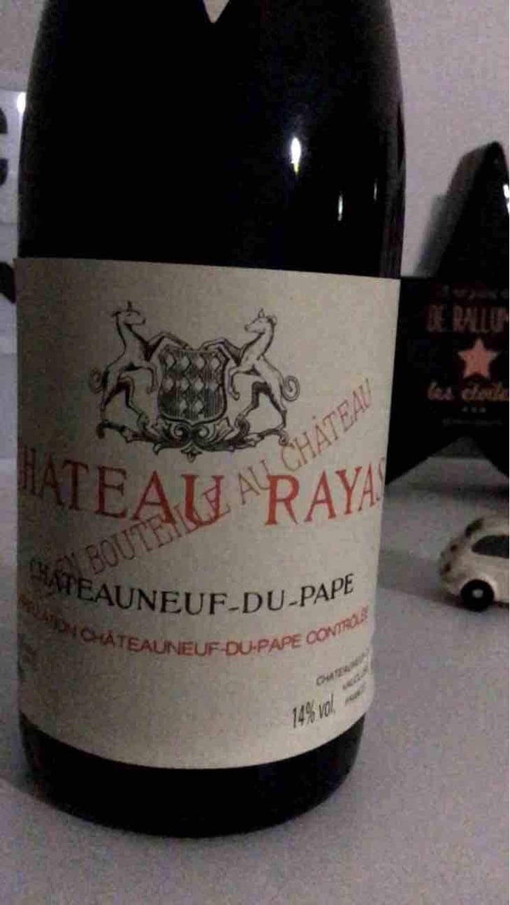 "Château Rayas" - Châteauneuf-du-Pape - Rouge - Château Rayas - Château des Tours - Château de Fonsalette - Emmanuel Reynaud 